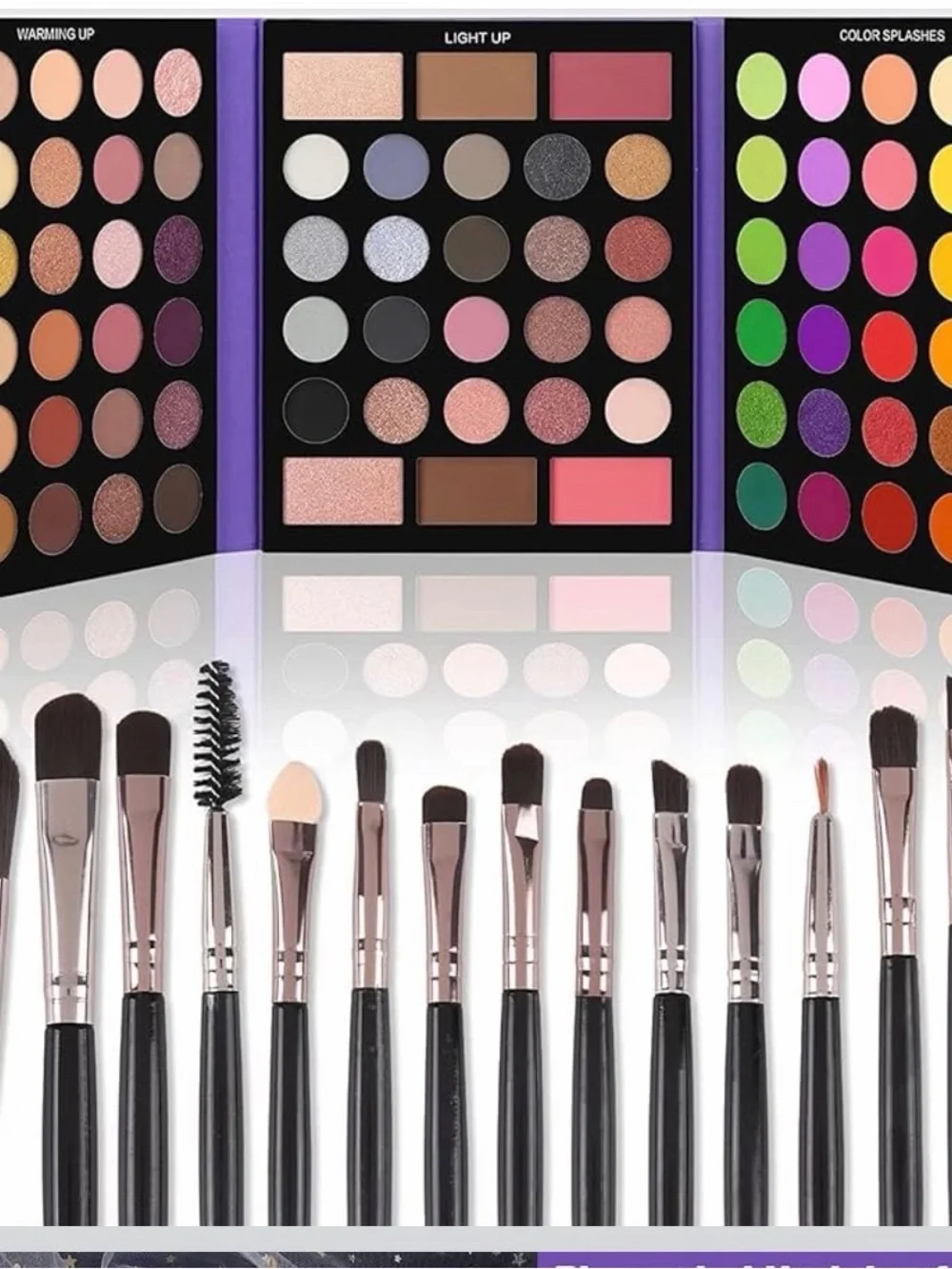 Pretty All Set 2 Eyeshadow Palette - Holographic Pink/Purple